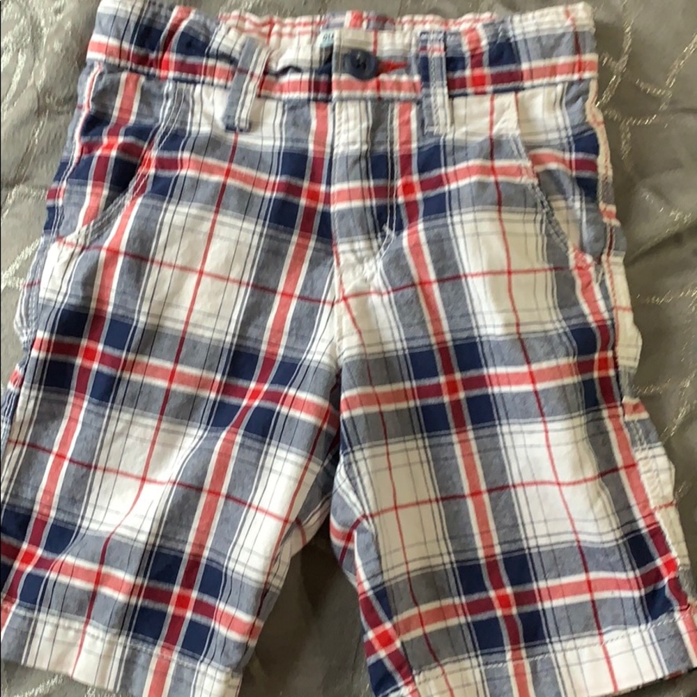 Old Navy plaid shorts